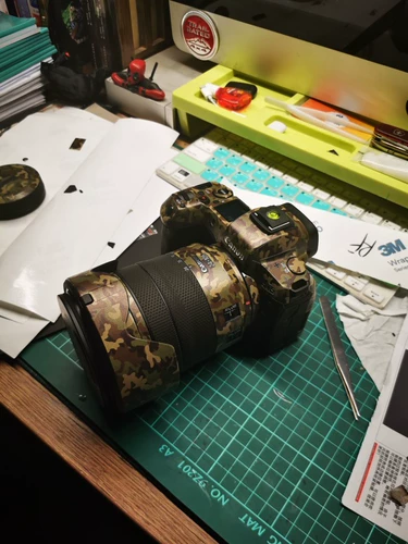 Canon RF Series Lens Fuselage RP RP Микро одиночная красота пленка углеродное волокно 3M Матрица Матрица Базовая пленка