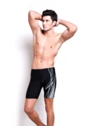 Thời trang nam mới quần boxer quần bơi nam quần 5 điểm quần dài đoạn năm điểm áo tắm quần bơi XL - Nam bơi đầm