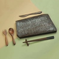 Деревянная посуда, обеденная тарелка, палочки для еды, ложка, кухонная утварь, разделочная доска, «сделай сам», сделано на заказ