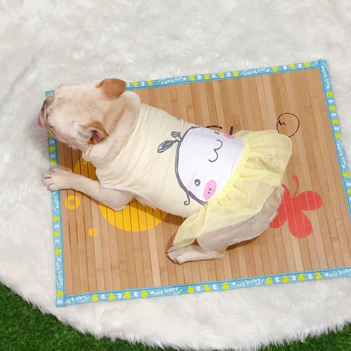 ПЭТ -летний бамбук матовой борьба с матовой собакой тепло рассеяние охлаждение поставки подушка с подушкой подушка