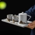 Yuanshan loạt phong cảnh Trung Quốc nhà bộ trà Kung Fu Tay vẽ gốm ấm trà chén trà khay - Trà sứ