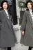 Mùa thu và mùa đông dài Phiên bản Hàn Quốc của quần áo rộng kích cỡ lớn của phụ nữ cộng với phân bón XL áo khoác len chất béo áo choàng MM - Áo khoác dài áo khoác len cardigan nữ Áo khoác dài