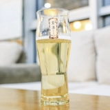 Японский импортный янтарный стеклянный бокал для крафтового пива