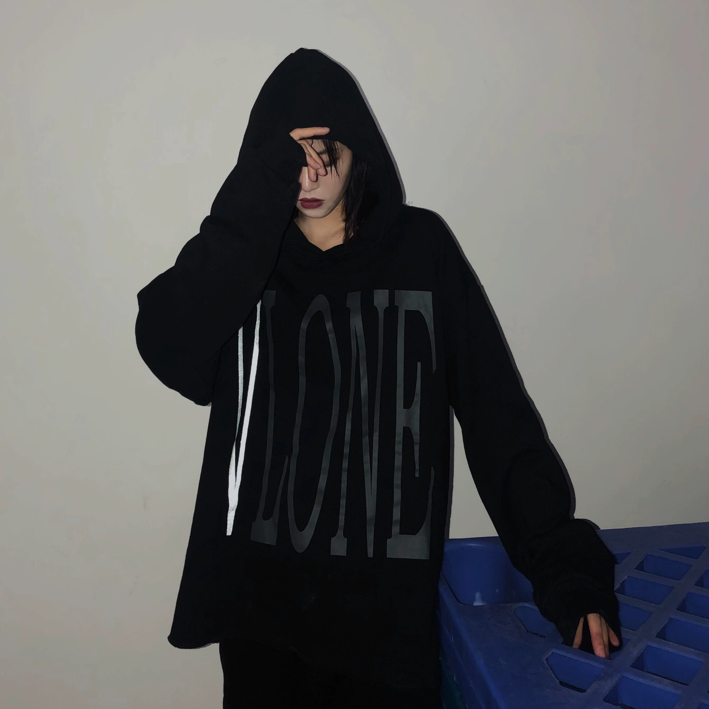 VLONE 3M отражающие Нью-Йорк лимит Edисон Гуанкси большой V