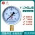 Đồng hồ đo áp suất xuyên tâm 0-1.6MPa thông thường máy đo áp suất không khí hộ gia đình máy đo áp suất nước máy đo áp suất dầu 0-2.5 chân không 