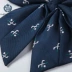 Khuyến mãi 2018 mới Eaton Gide Cao Đẳng Hải Quân màu xanh jacquard cổ áo hoa khác 18D201 mã