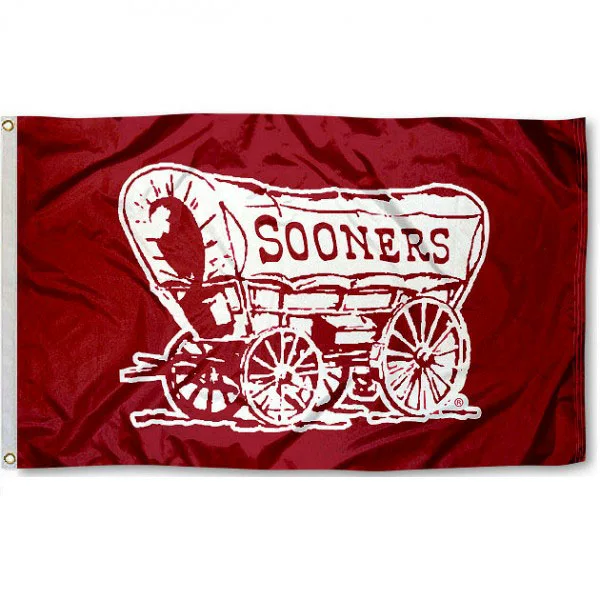 Флаг хоккея NCAA Oklahoma Sooners команды NCAA