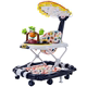 Baby Walker 6 7-18 tháng bé chống rollover đa chức năng tay đẩy có thể ngồi nam và cô gái với âm nhạc để giúp xe đẩy em bé gấp gọn Xe đẩy / Đi bộ