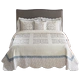 Chăn bông Mỹ là một chiếc áo mùa thu và mùa đông đơn mảnh phong cách châu Âu thêu cao cấp trải chiếu mat dày chống trượt - Trải giường Trải giường