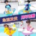 Vòng bơi dày bé bé ngồi vòng chập chững bơi vòng phao cứu sinh phim hoạt hình thuyền phao - Cao su nổi phao nằm hồ bơi Cao su nổi