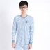 Áo cotton nam dài tay nửa cổ cao cổ tròn đơn mảnh chạm đáy áo trẻ trung mùa thu quần áo học sinh trung học đồ lót ấm áo giữ nhiệt nam nhật bản Áo ấm