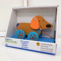 Желтый щенок