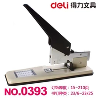 Deli 0393 Машина для бронирования гравитации 210 Стр. 23/6