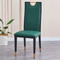 Чернильный зеленый стул Light Luxury