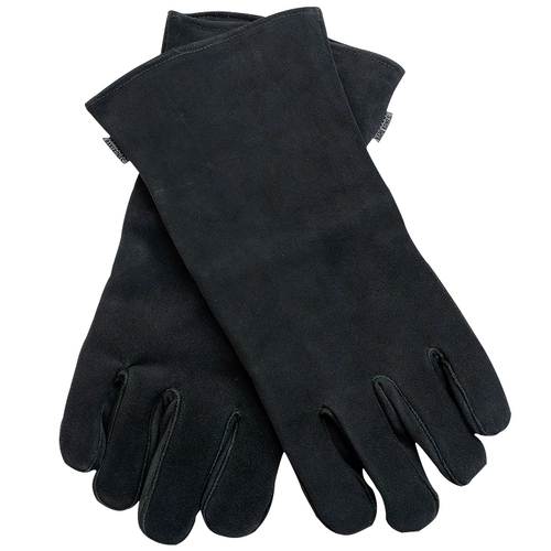 Дорожные ретро длинные перчатки для кемпинга, США, защита от ожогов, из натуральной кожи