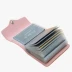 Túi thẻ nam này gói nhỏ thẻ phụ nữ hoạt hình cuốn sách đơn giản đặt thẻ mỏng ví nhỏ ví cầm tay nữ hàng hiệu Chủ thẻ