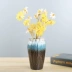 Bình gốm, đồ đá, màu xanh lá cây retro, nước, hoa, hoa, hoa khô, hoa, phòng khách, đồ trang trí mềm, đồ trang trí - Vase / Bồn hoa & Kệ Vase / Bồn hoa & Kệ