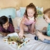 Tài nguyên học tập bốn con sóc lấy đồ chơi hạt thông Đồ chơi tương tác giữa cha mẹ và con cái - Trò chơi cờ vua / máy tính để bàn cho trẻ em