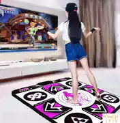 Giao diện chăn tập thể dục nhịp điệu kết nối với thảm nhảy của TV. - Dance pad