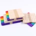Thanh màu kem làm bằng tay vật liệu popsicle thanh tự làm mô hình công cụ nhỏ gỗ chip dính gỗ thanh kem - Công cụ tạo mô hình / vật tư tiêu hao