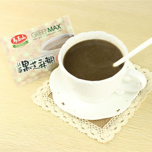 4 БЕСПЛАТНО 1 Китай Специализированные продукты MA YUSHAN YAMA Pirates Black Sesame Paste 360 ​​грамм