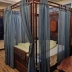Tuỳ chỉnh bốn cột giường tán lớp vỏ Đông Nam gió Trung Quốc sạn theme American Inn rèm giường lưới tấm màn che manti - Bed Skirts & Valances