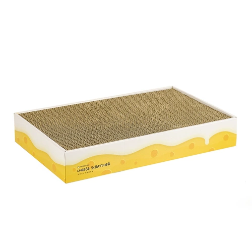 Meowcard Double -Layer Cheese Cheese Cat Grabing Board Замена кошачья кошачья кошачья кошачья кошачья мята Mint Новые продукты.