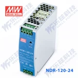 NDR-120-24 Taiwan Mingwei 120W24V Руководство энергоснабжение 5A Промышленное управление PLC Driving Electric Sainet Densor