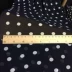 Nhật Bản nhập khẩu màu xanh shuiyu Polka Dot dot voan vải treo dọc mềm chống crepe váy áo vải mạnh - Vải vải tự làm