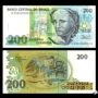 New UNC Brazil 200 Cruzeiro tiền giấy tiền nước ngoài đồng tiền cổ trung quốc