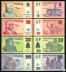 [Châu phi] brand new UNC Nigeria 5-50 Naira 4 bộ nhựa tiền giấy tiền nước ngoài tiền giấy tiền giấy Tiền ghi chú