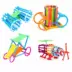 Trò chơi phép thuật đũa phép trẻ em xây dựng khối nhựa lắp ráp để chống lại việc dạy trẻ em 3-6 tuổi xe đồ chơi trẻ con Khối xây dựng