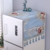 tủ lạnh gia dụng khăn Gai Bubu nghệ thuật châu Âu bìa bảo vệ bụi máy giặt cửa đơn đúp cửa tủ lạnh lò vi sóng - Bảo vệ bụi Bảo vệ bụi