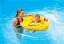 Hoa Kỳ INTEX bơi loạt trẻ em buồng đôi dày không khí với lưng ghế bơm hơi vuông - Cao su nổi