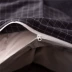 Muji cotton giặt cotton bốn mảnh cotton AB tấm chăn trải giường Nhật Bản đơn giản ba mảnh - Bộ đồ giường bốn mảnh