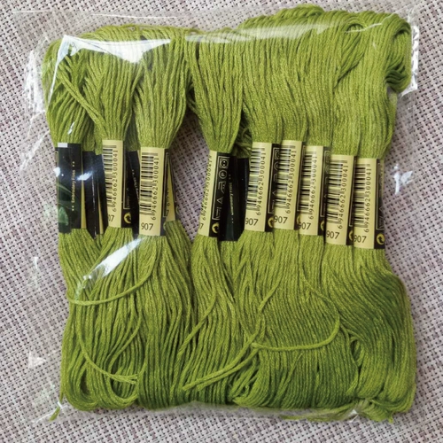 Cross -STITCH Номер 907 Линия вышивки 20 филиалов \ Portation 8 метров/поддержка вышивкой вышива