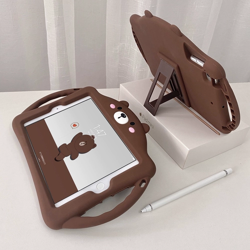 2020 Новый iPad8 защитный покрытие детей Air3 Shell Shell 10,2Mini5 Mini 4 Силиконовый седьмой поколение анти -атмосфера 6
