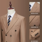 Мужской модный комплект, свадебное платье, костюм, изысканный стиль, легкий роскошный стиль