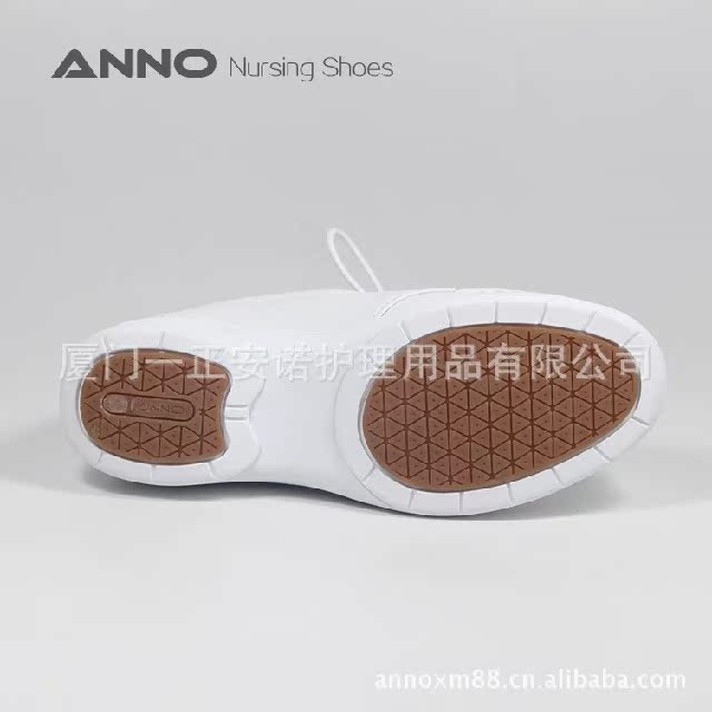 Anno / ANNO y tá giày trắng giày an toàn rắn mua sắm các bác sĩ bệnh viện thú cưng và y tá làm việc giày mô hình phụ nữ 