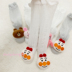 Vớ bé mùa hè mỏng mảnh cotton ống chống muỗi cho bé vớ 0-3-6 tháng búp bê dài - Vớ tất vớ cho bé sơ sinh Vớ