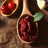 Импортное компактное сырье для косметических средств, США, клюква, 50г, со снежинками