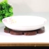 Rosewood đệm mat cách nhiệt pad bảng mat gỗ gụ bát mat món ăn mat nguồn cung cấp bếp rắn gỗ dày nồi pad lớn đồ gia dụng bằng gỗ Tấm