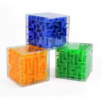 Trí thông minh phát triển Trẻ em Câu đố 3D Mê cung Hạt ma thuật Âm thanh mê cung Đá cẩm thạch Giải nén Rubiks Cube Toy - Đồ chơi IQ đồ chơi cho bé 3 tuổi