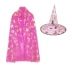 Halloween trẻ em người lớn phù thủy Gel áo choàng nam mẫu giáo nữ trình diễn trang phục ảo thuật gia áo choàng phù hợp với 