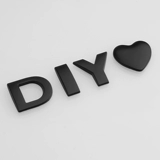 Модифицированная цифровая наклейка, английские буквы, DIY