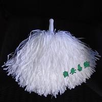 Прямая ручка белая