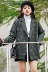 Áo khoác len nữ sinh viên Hàn Quốc phiên bản 2018 mùa đông mới phong cách hoang dã nhỏ tươi tinh chất lưới ngắn áo khoác dày