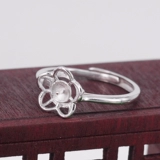 Обручальное кольцо из воскового агата, украшение-шарик, украшение для ногтей, серебро 925 пробы