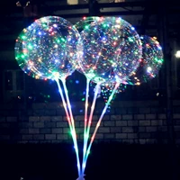 Прозрачный воздушный шар с подсветкой, светодиодное рождественское портативное украшение, популярно в интернете