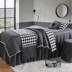 Bông bông rửa denim bedspread vẻ đẹp thẩm mỹ viện massage cơ thể vĩnh viễn làm cho bộ đơn giản chung giường custom-made - Trang bị tấm khăn trắng trải giường spa Trang bị tấm